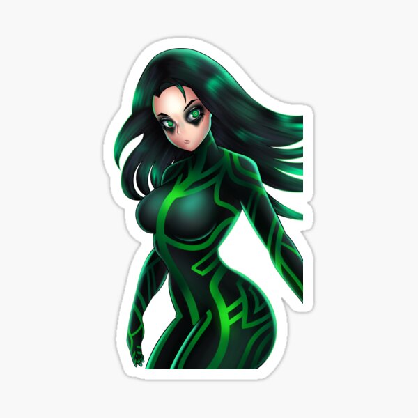 Item preview, Goddess of Death Pinup 2 designed and sold by easyskweezyshop.