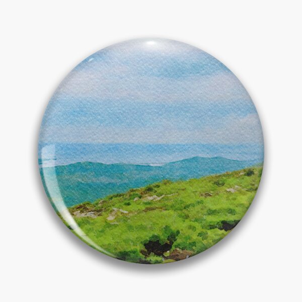 Item preview, Watercolor landscape of Conor Pass on the Dingle Peninsula, Ireland designed and sold by GestaltImagery.