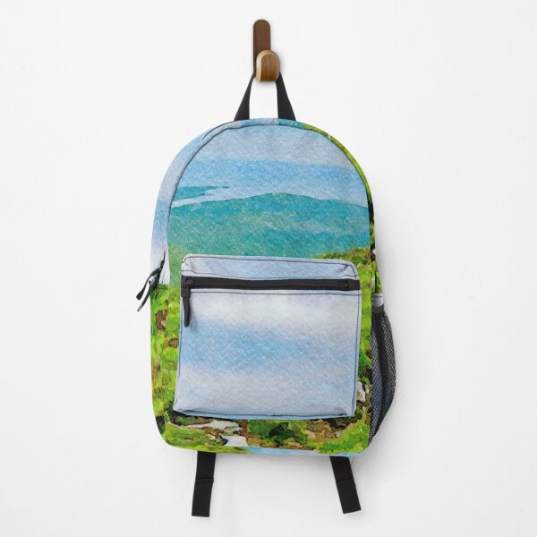 Item preview, Watercolor landscape of Conor Pass on the Dingle Peninsula, Ireland designed and sold by GestaltImagery.