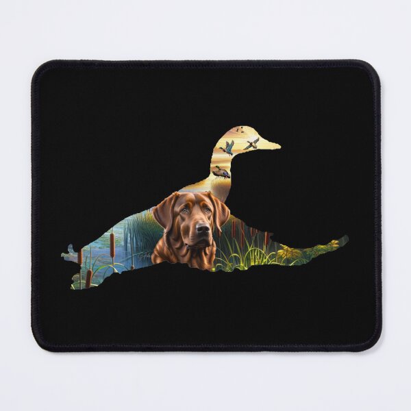 Item preview, Chesapeake Bay Retriever and Flying Mallard designed and sold by LifeCrush.