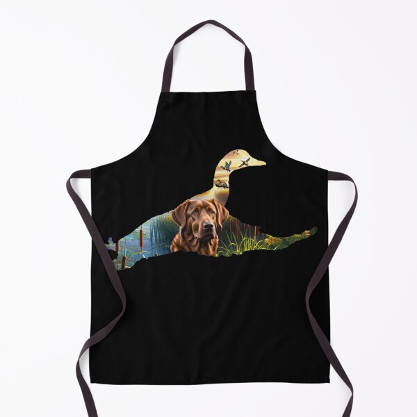 Item preview, Chesapeake Bay Retriever and Flying Mallard designed and sold by LifeCrush.