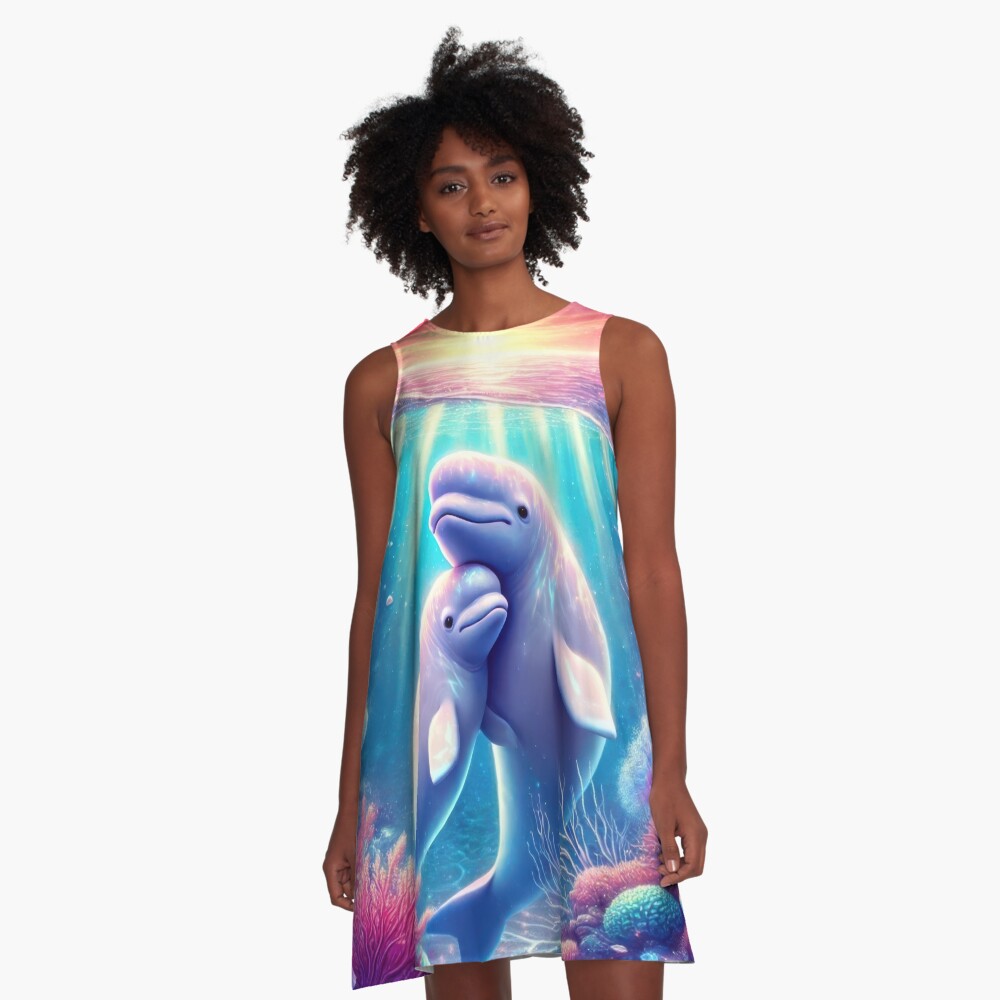 Item preview, A-Line Dress designed and sold by phatpuppyart.