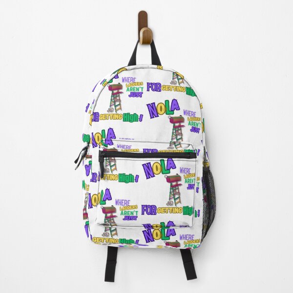 Item preview, Funny Nola Ladder T-Shirt | New Orleans Mardi Gras Hoodie | Big Easy Parade and Jazz Fest Gear designed and sold by MerchMaid1981.