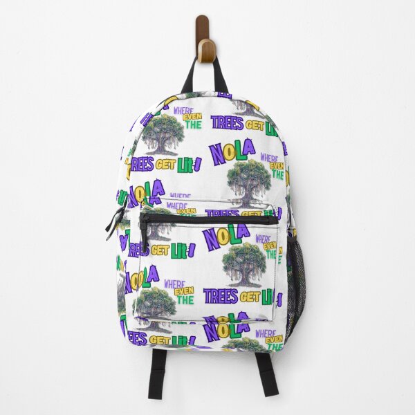 Item preview, Funny Nola Tree T-Shirt | New Orleans Mardi Gras Hoodie | Big Easy Parade and Jazz Fest Gear designed and sold by MerchMaid1981.