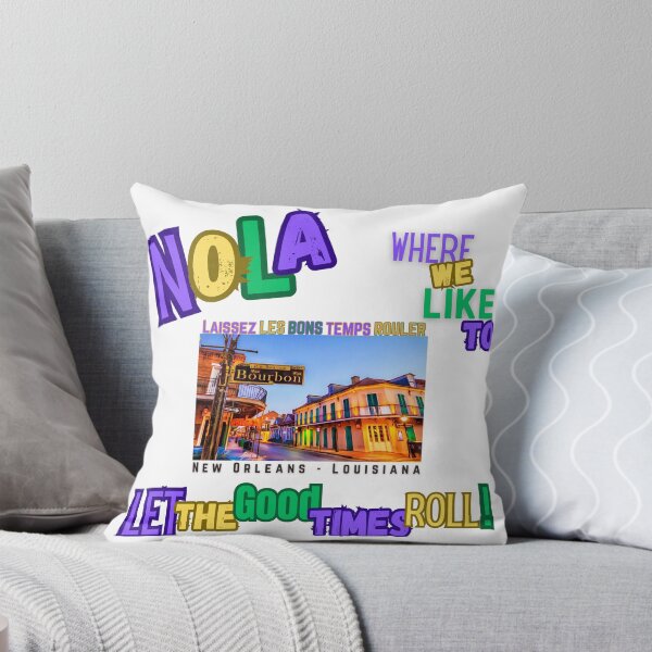 Item preview, Funny Nola French Quarter T-Shirt | New Orleans Mardi Gras Hoodie | Big Easy Parade and Jazz Fest Gear designed and sold by MerchMaid1981.