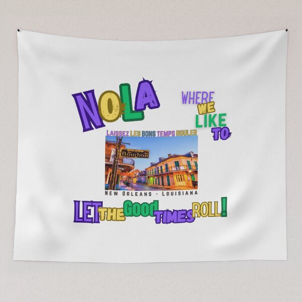 Item preview, Funny Nola French Quarter T-Shirt | New Orleans Mardi Gras Hoodie | Big Easy Parade and Jazz Fest Gear designed and sold by MerchMaid1981.