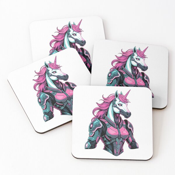 Item preview, Futuristic Warrior Unicorn designed and sold by zoughlal.