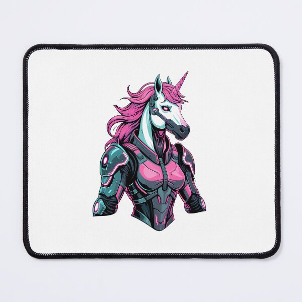 Item preview, Futuristic Warrior Unicorn designed and sold by zoughlal.