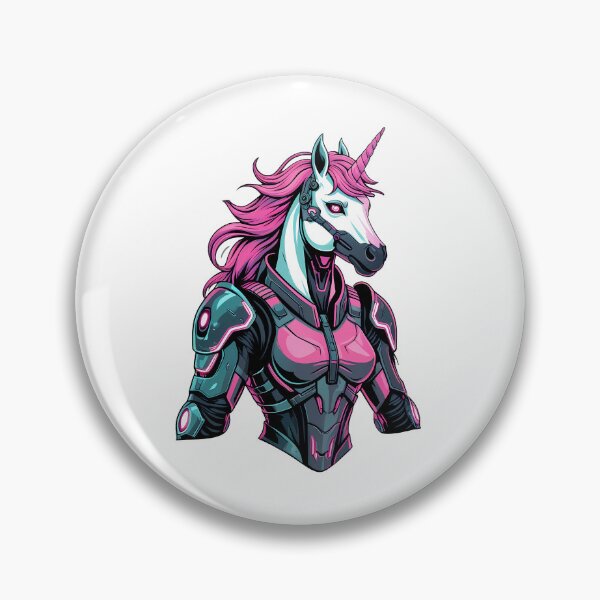 Item preview, Futuristic Warrior Unicorn designed and sold by zoughlal.