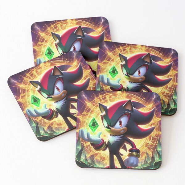 Item preview, Powerful Shadow Hedgehog with Green Crystal designed and sold by Shadow's Realm.