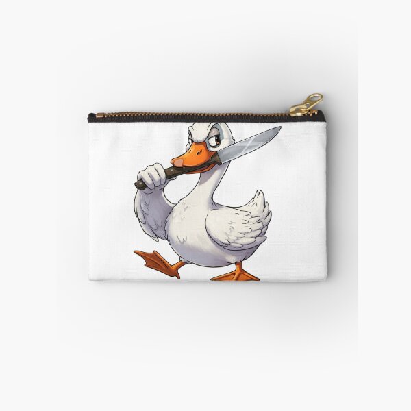 Item preview, Dangerous duck with a knife designed and sold by kubawsx.