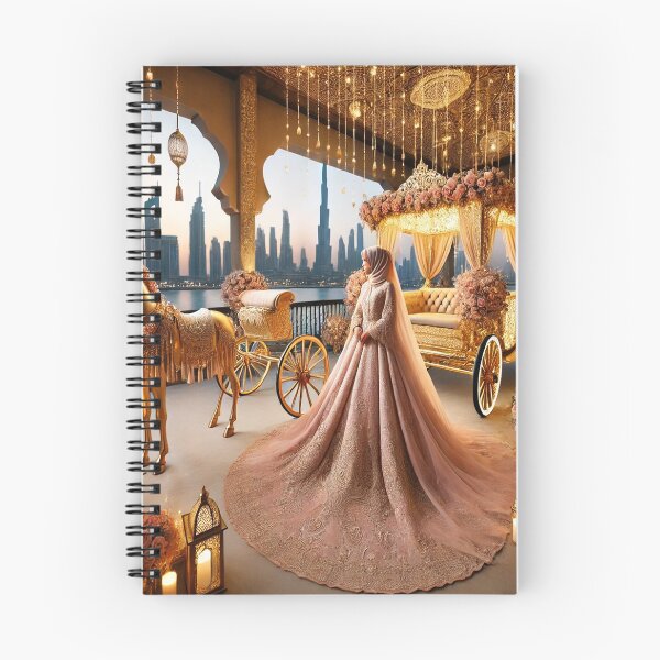 Item preview, Golden Royalty: Hijabi Bride’s Dream Wedding Carriage designed and sold by AkilaCreations .