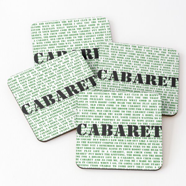 Item preview, Cabaret lyrics designed and sold by broadwaygirl142.