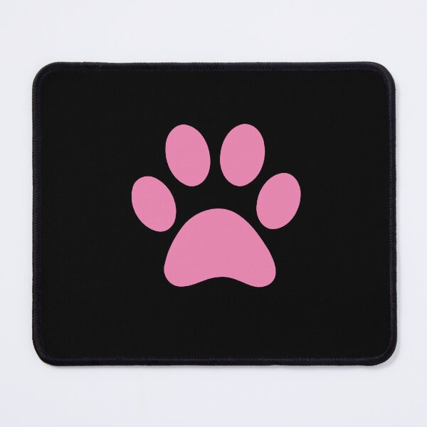Item preview, Pink Dog Paw Print, Animal Footprints designed and sold by dino4design.