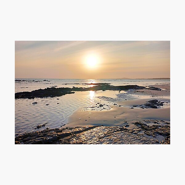 Item preview, Rocky Beach Sunset designed and sold by Ashley Beckton.