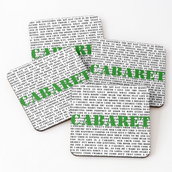 Item preview, Cabaret lyrics designed and sold by broadwaygirl142.