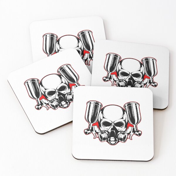 Item preview, Skull with Painter's Mask: Tools of the Trade designed and sold by Polarisofficial.