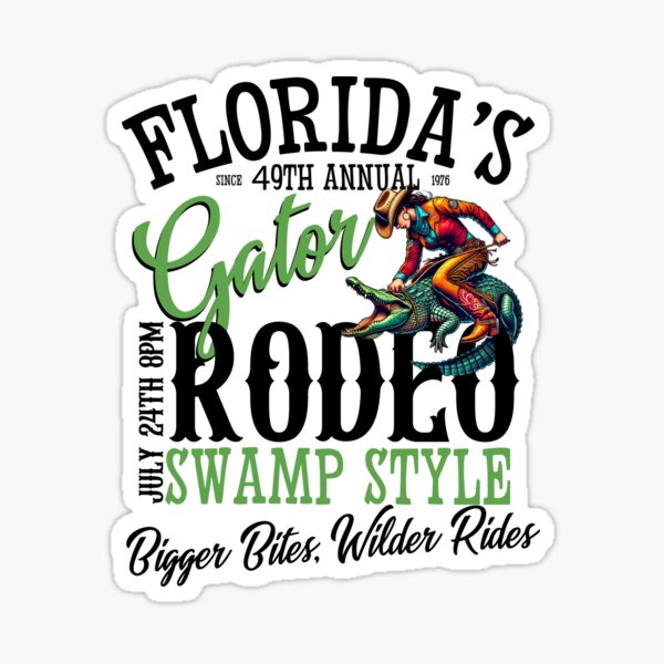 Artikel-Vorschau von Alligator-Rodeo, designt und verkauft von TheGingerEffect.