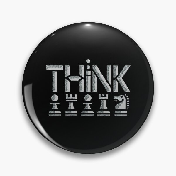 Item preview,  I am thinking Chess player lover 4 sticker gift poster designed and sold by jaharek.