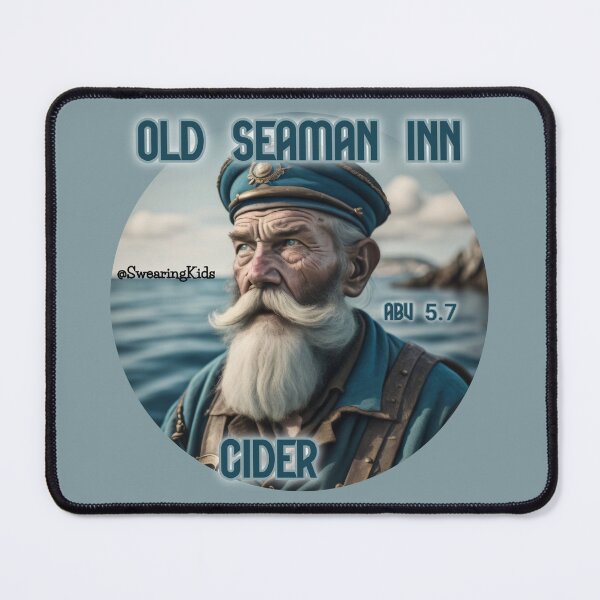 Item preview, Old Seaman Inn Cider designed and sold by SwearingKids.