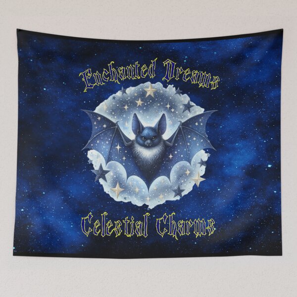 Item preview, Celestial Whimsy: Enchanted Bat designed and sold by MysticOzzy.