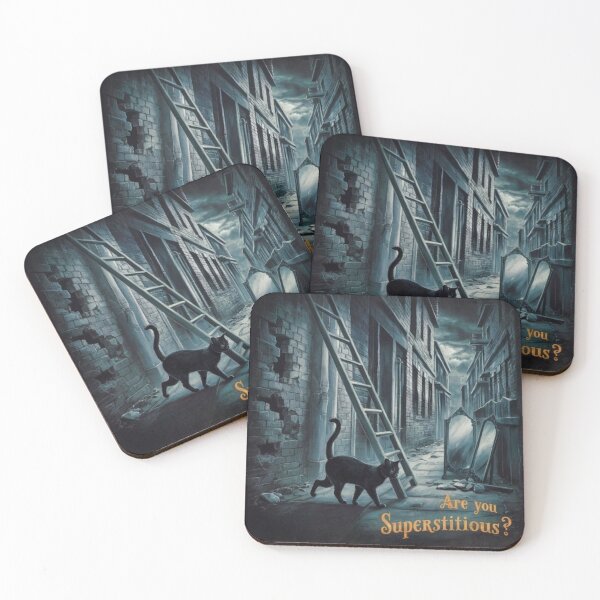 Item preview, Superstition - are you superstitious? designed and sold by OneMoreShopHere.