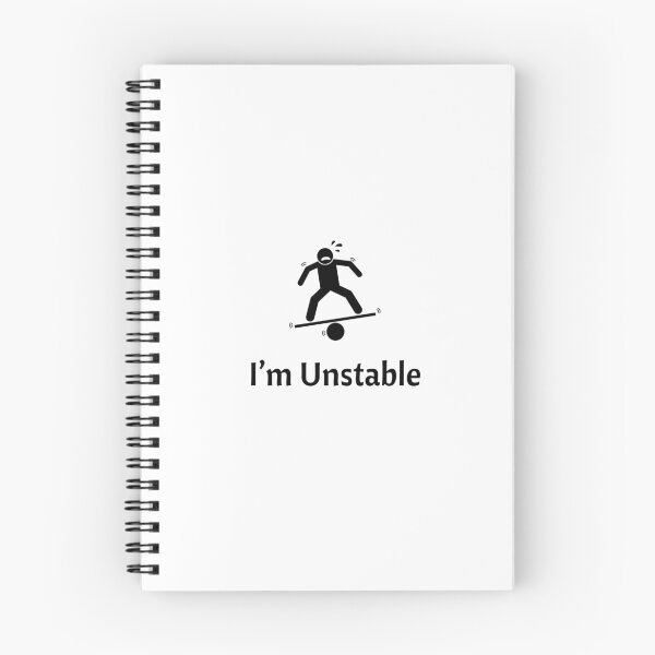 Item preview, I'm Unstable – The Struggle is Real! designed and sold by LessIsArt.