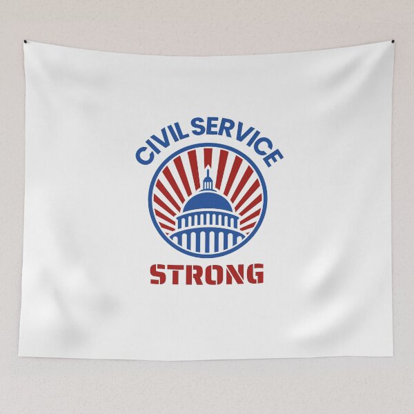 Item preview, Civil Service Strong – Protect Federal Workers  designed and sold by The Junto Shop.