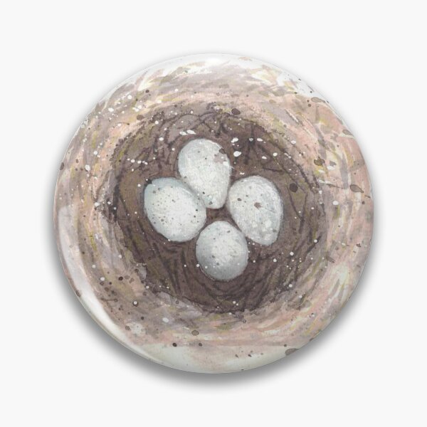 Item preview, Bluebird Nest – Original Watercolor Art Print designed and sold by Furry Friends Watercolors.