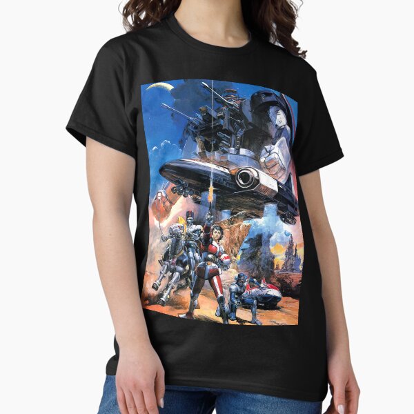 Vista previa del artículo con la obra «Póster de Saber Rider en alta definición», diseñado y vendido por Retr0Tshirts.