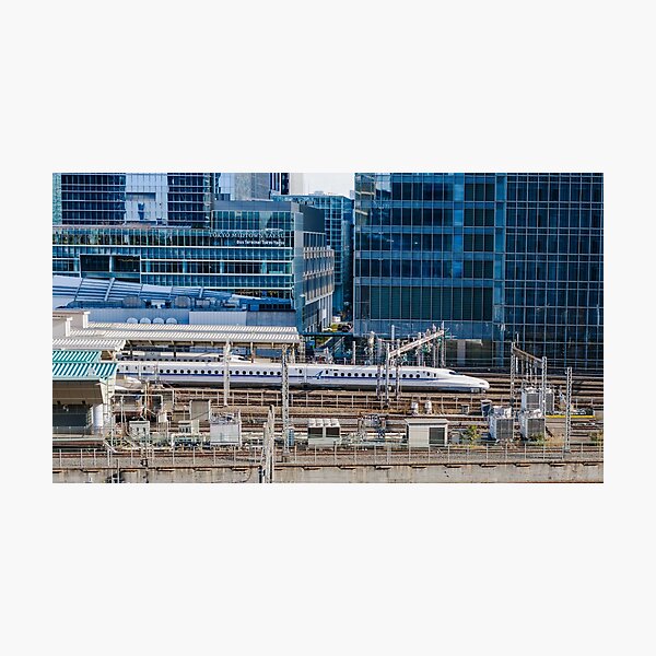 Item preview, Yaesu Central Tower & Bullet Train designed and sold by Pix4Japan.