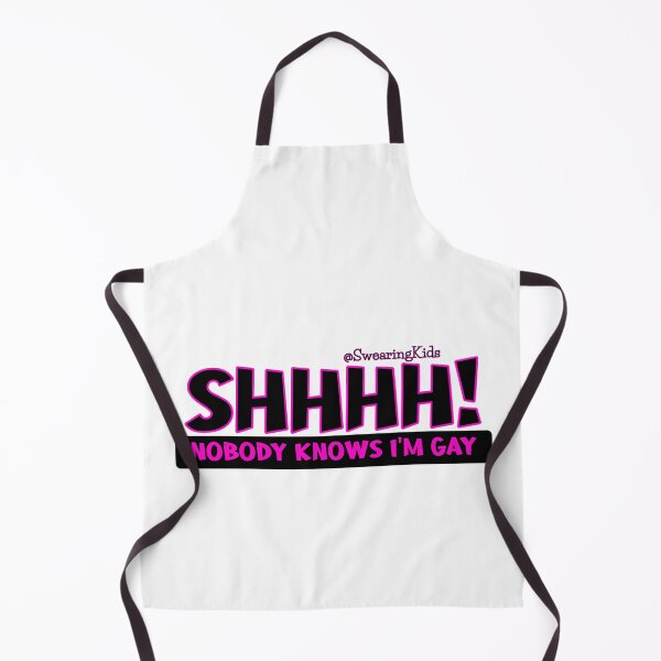 Item preview, SHHHH! Nobody knows I'm Gay designed and sold by SwearingKids.
