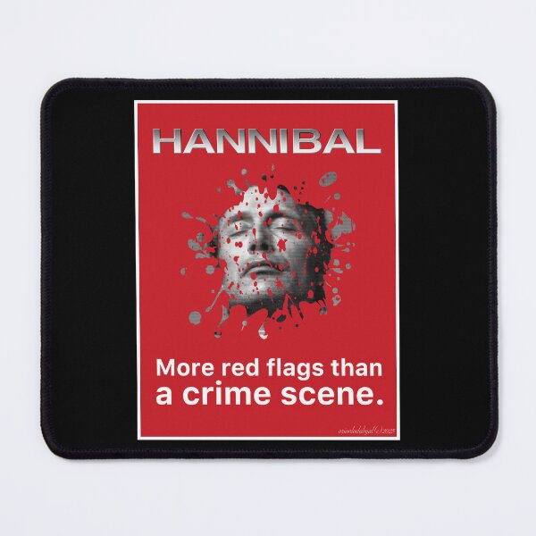 Item preview, Hannibal has More Red Flags than a Crime Scene designed and sold by orionlodubyal.