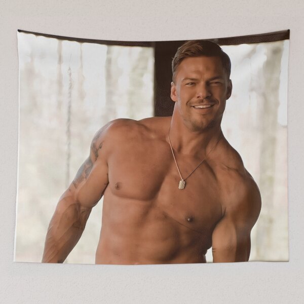 Item preview, Alan Ritchson shirtless  designed and sold by TribeMystic.