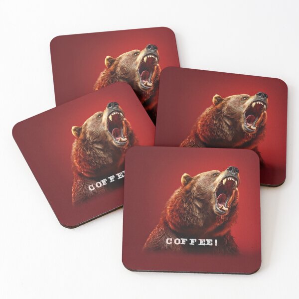 Item preview, Grumpy Bear Needs Coffee designed and sold by Phat Dog Designs .