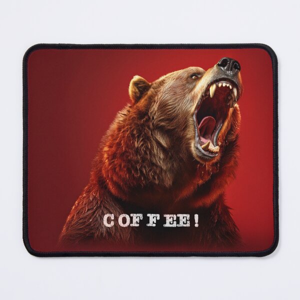 Item preview, Grumpy Bear Needs Coffee designed and sold by Phat Dog Designs .