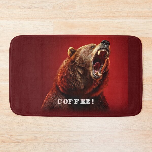 Item preview, Grumpy Bear Needs Coffee designed and sold by Phat Dog Designs .