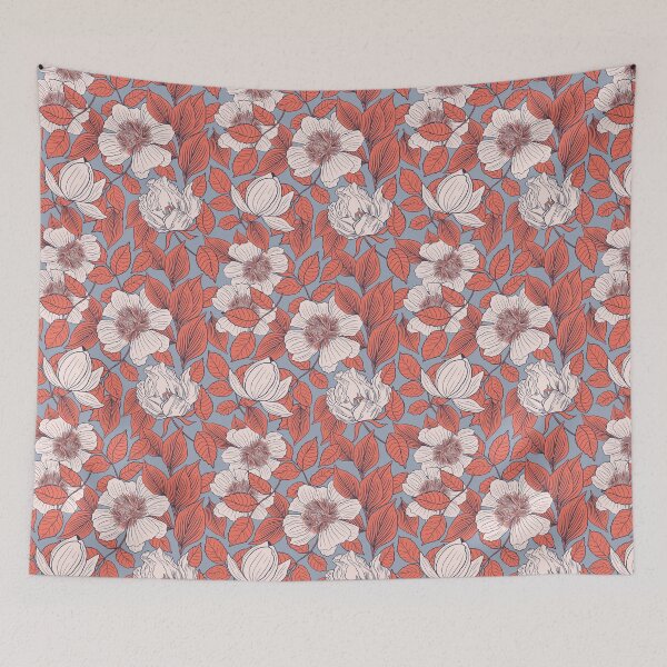 Item preview, summer floral blue bayou  designed and sold by designsbyjenicagoertz.