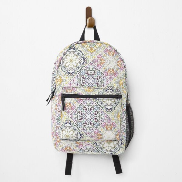 Item preview, Decorative Tribal pattern Folk motif made of small squares. designed and sold by Pixeeless.
