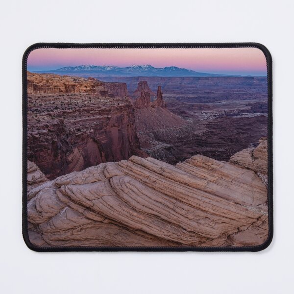 Item preview, Pastel Sunset Over the La Sal Mountains designed and sold by Brian Kerls Photography.