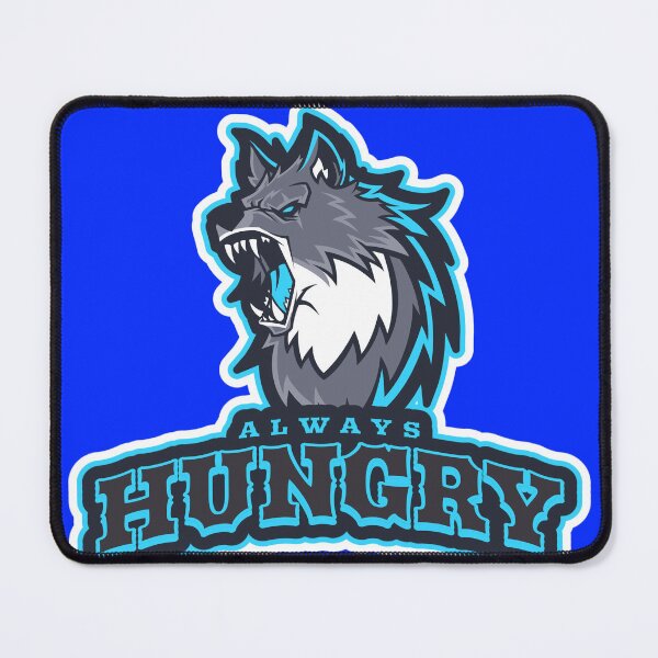 Item preview, Always Hungry Wolf designed and sold by Lilmoo31.