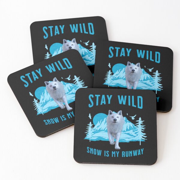 Item preview, Stay Wild Arctic Wolf  designed and sold by Vac1.