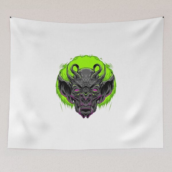 Item preview, Demon of the Night: Winged Creature with Glowing Eyes designed and sold by Polarisofficial.