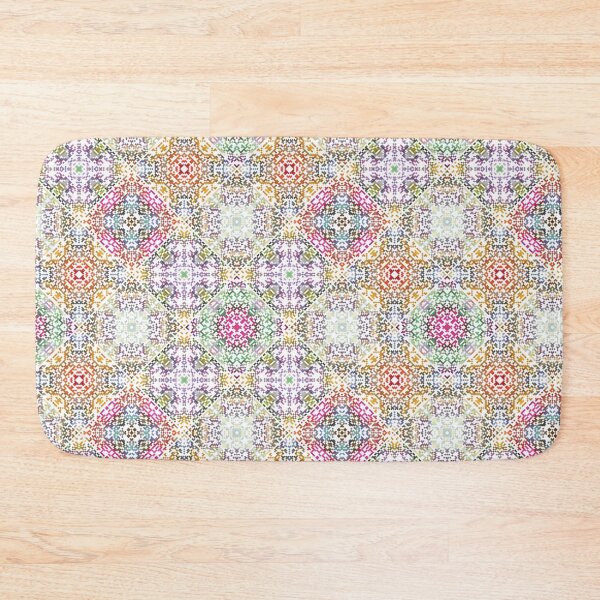 Item preview, Abstract kaleidoscope fabric design texture or background designed and sold by Pixeeless.