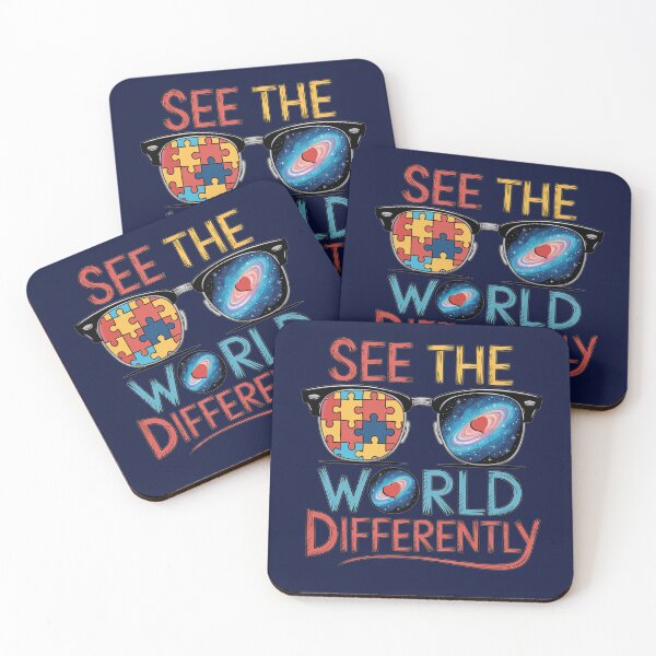 Item preview, Autism Awareness See The World Differently Autism Acceptance designed and sold by tamdevo1.