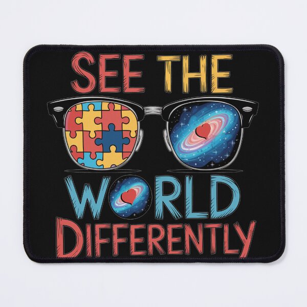 Item preview, Autism Awareness See The World Differently Autism Acceptance designed and sold by tamdevo1.