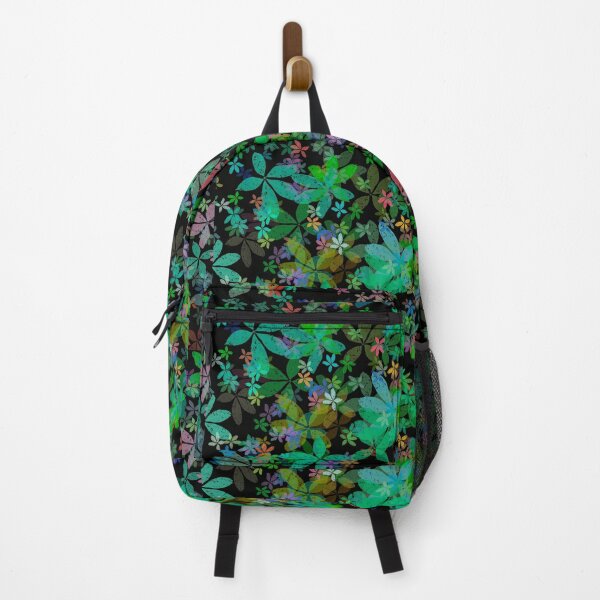 Item preview, Black floral print designed and sold by manoloshoping.