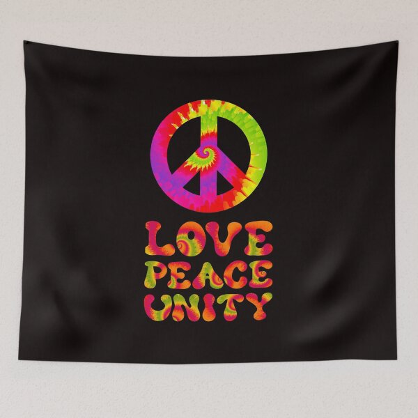 Item preview, Love, Peace & Unity – Groovy 70s Hippie Vibes designed and sold by paulo silveira.