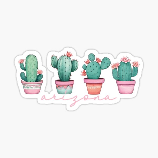 Item preview, Potted cactus Arizona pink designed and sold by Seeds of Change.