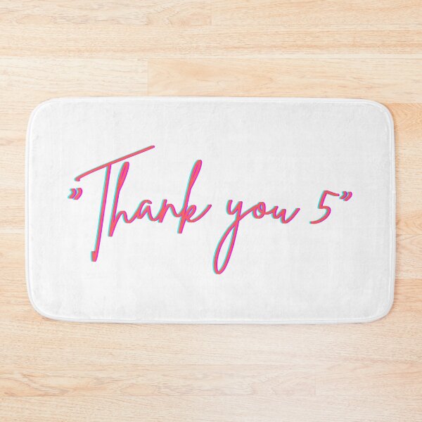 Item preview, thank you 5 designed and sold by clawinyourback.